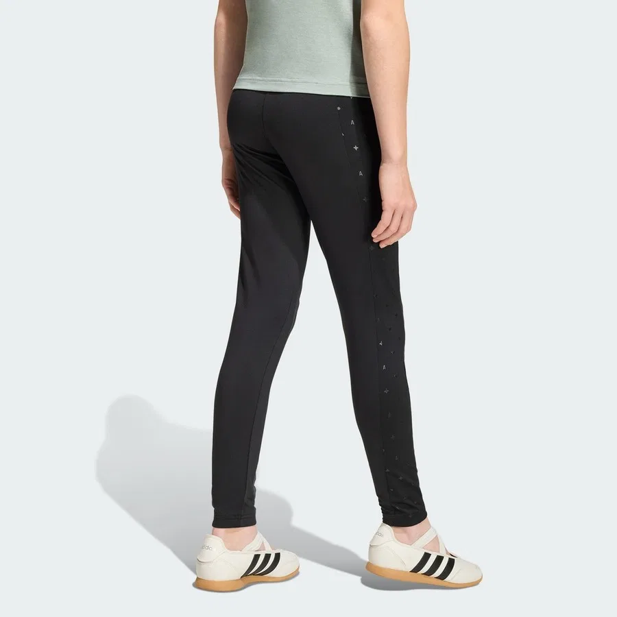 Спортивные леггинсы с принтом Train Essentials Seasonal adidas, Черный — фото 2