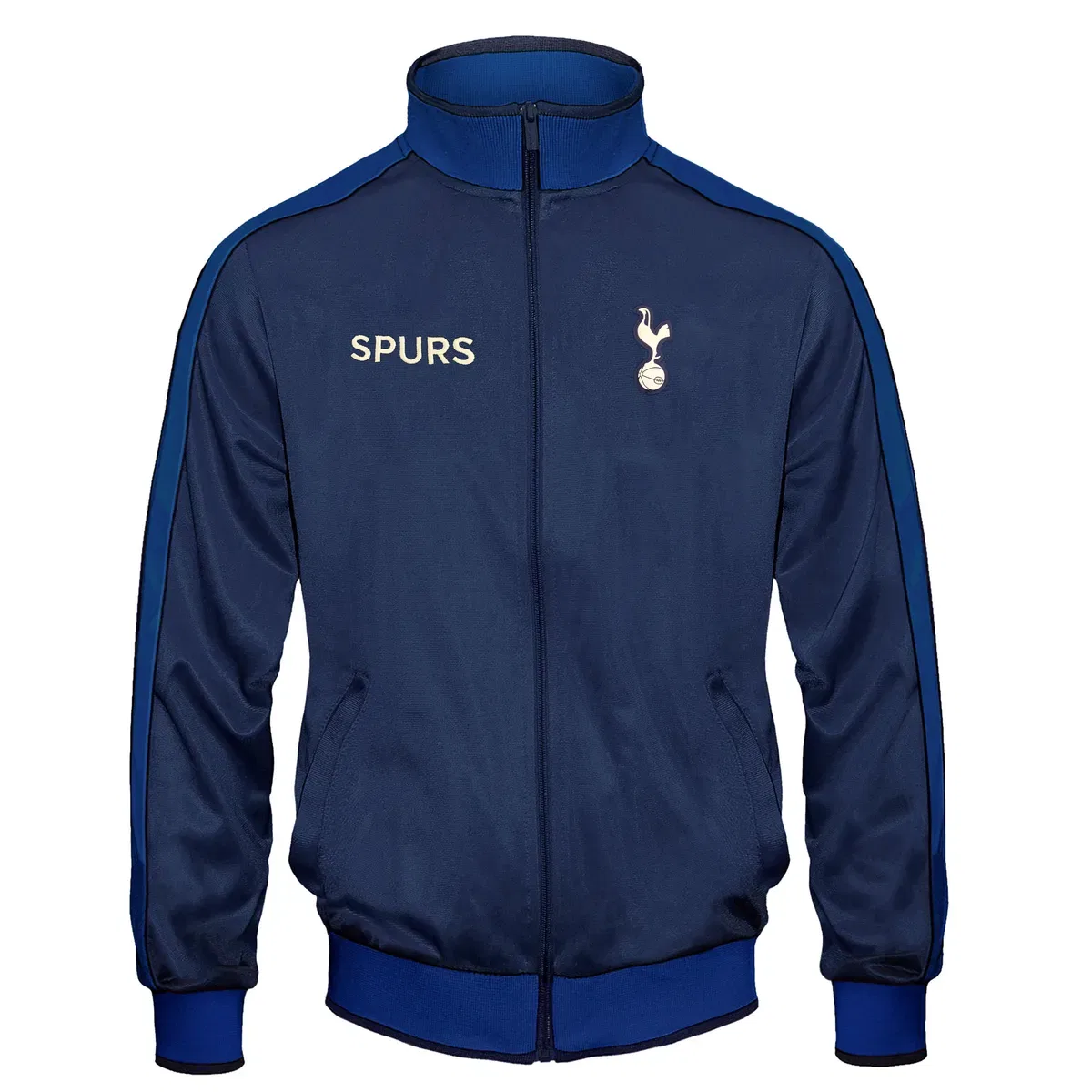 Детская ретро куртка-трек топ Tottenham Hotspur Fc, Navy