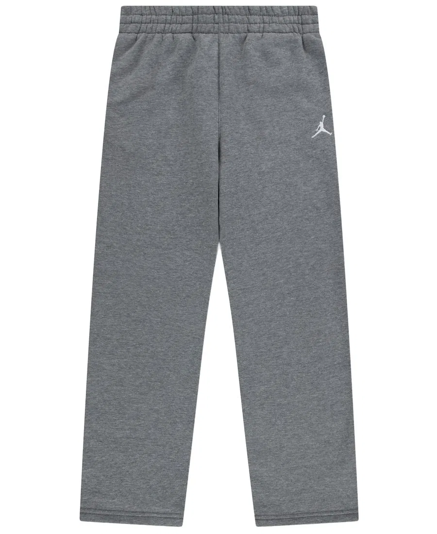 Штаны из футера с эластичным поясом, модель Brooklyn Open Hem Jordan, Carbon Heather