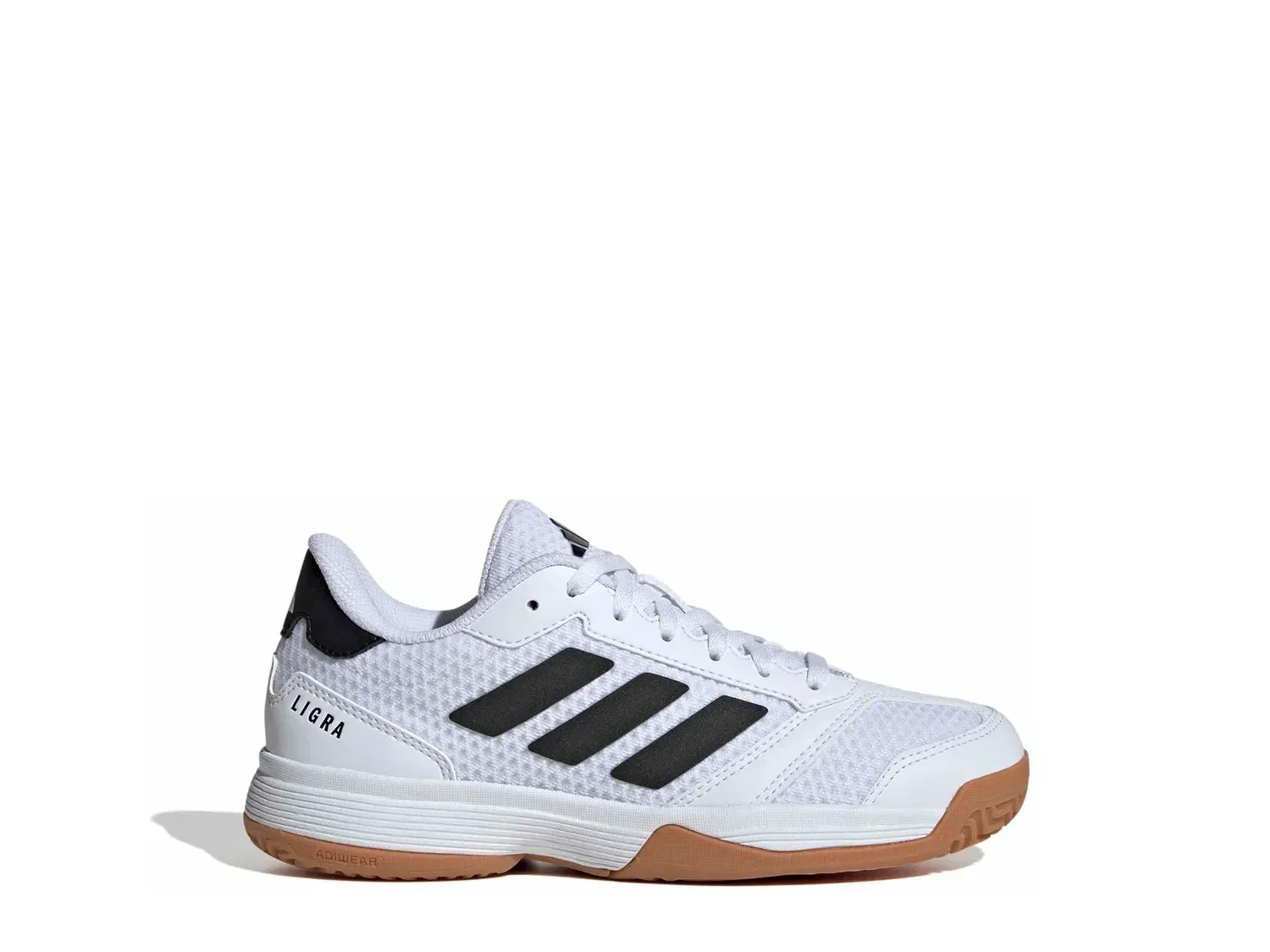 Кроссовки Ligra 8 Indoor для мальчиков, adidas, белый — фото 2