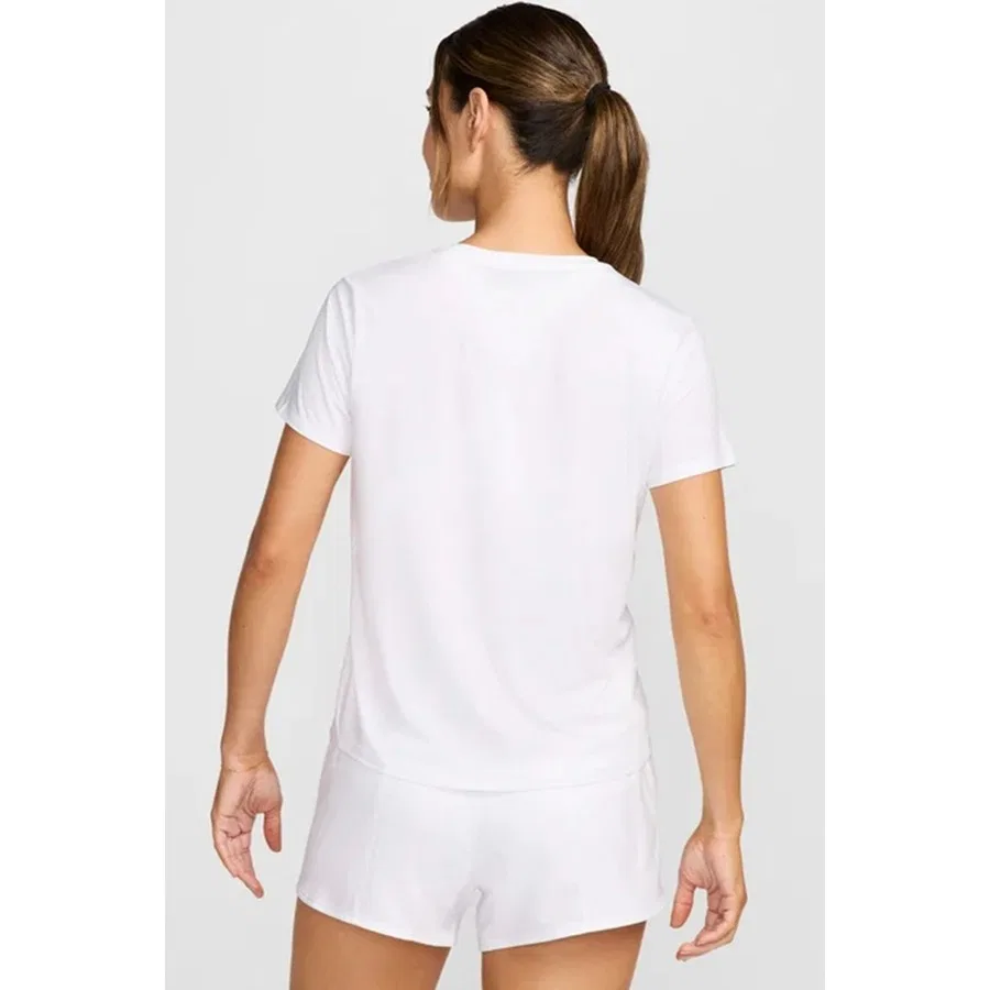 Женская футболка с длинным рукавом One Dri Fit Nike, Белый — фото 2
