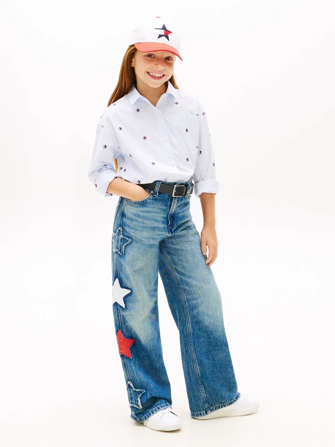 Джинсы с высокой посадкой Mabel Star Tommy Hilfiger, синие — фото 2