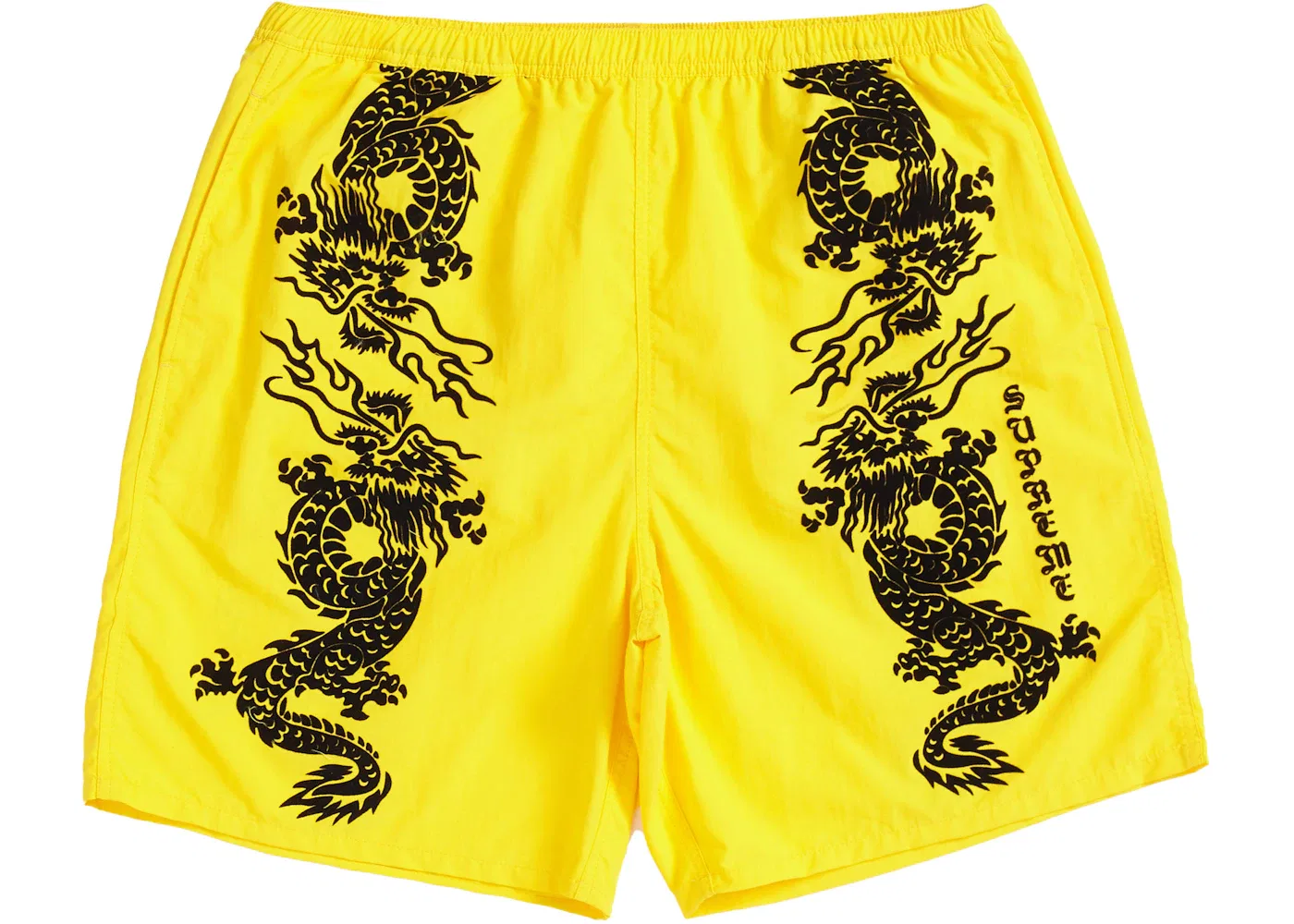 Мужские шорты с принтом Supreme Short, Yellow