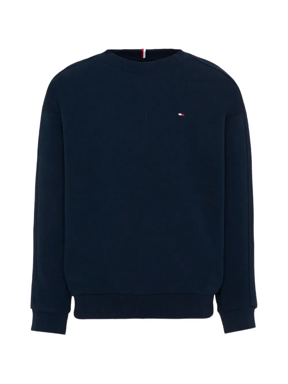 Джемпер с вышитым логотипом Tommy Hilfiger Junior, синий