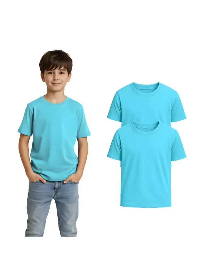 Комплект футболок с коротким рукавом для мальчиков Printshop4Me, аква