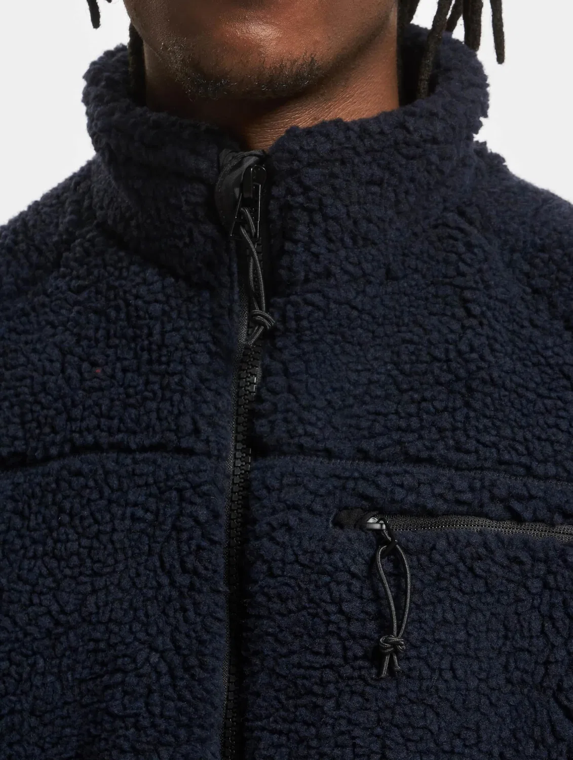 Мужская флисовая куртка Dark Camouflage Brandit, marine — фото 4