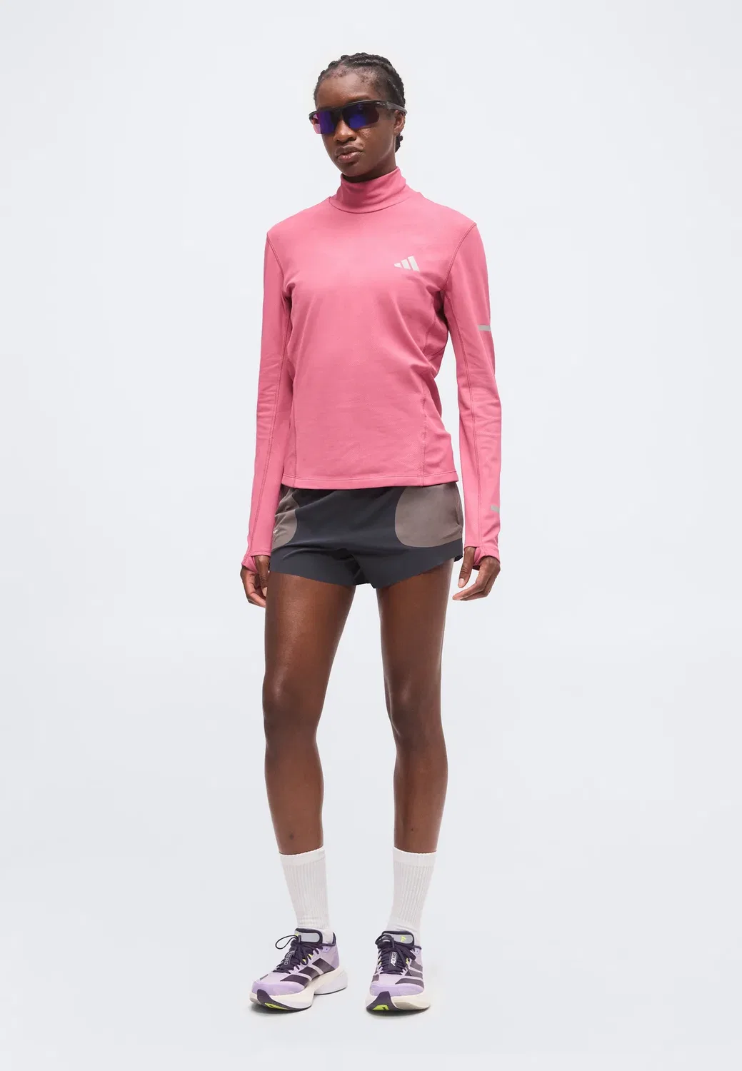 Adi365 - футболка с длинными рукавами Adidas Performance, Dual Magenta — фото 2