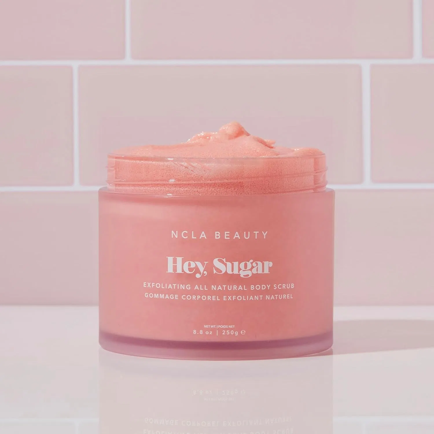 Скраб для тела сахарный NCLA BEAUTY, Sheabutter Kakobutter Mangobutter, 250 г, Pink Grapefruit — фото 2