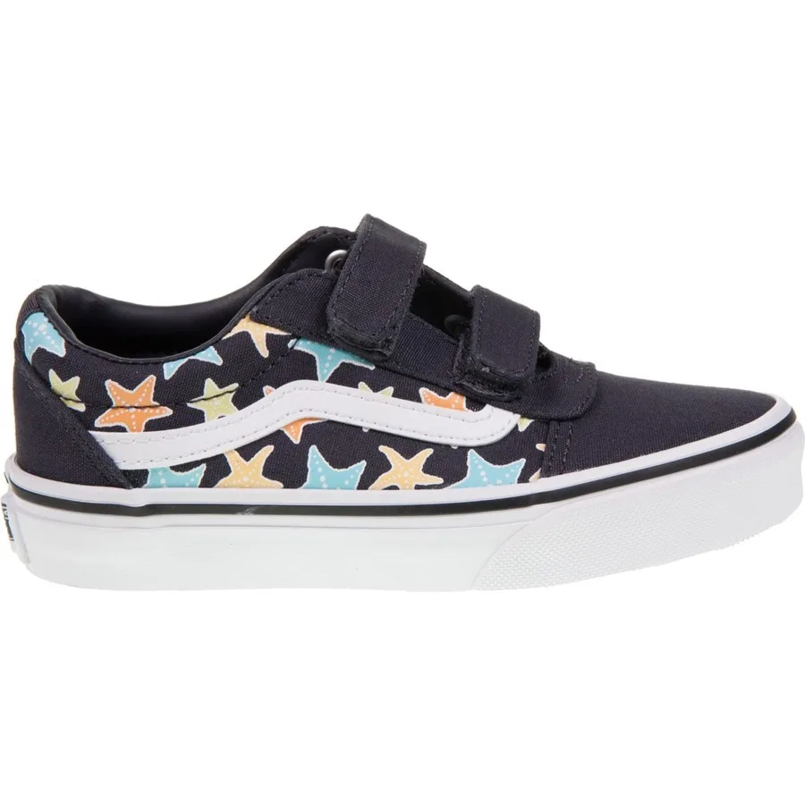 Кеды детские с повседневным дизайном Vans Ward V, Черный
