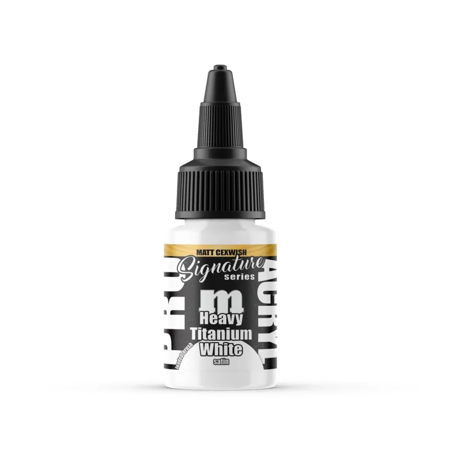 

Тяжелый титановый белый, Pro-Acryl Paints - Signature Series, Primer, & Washes