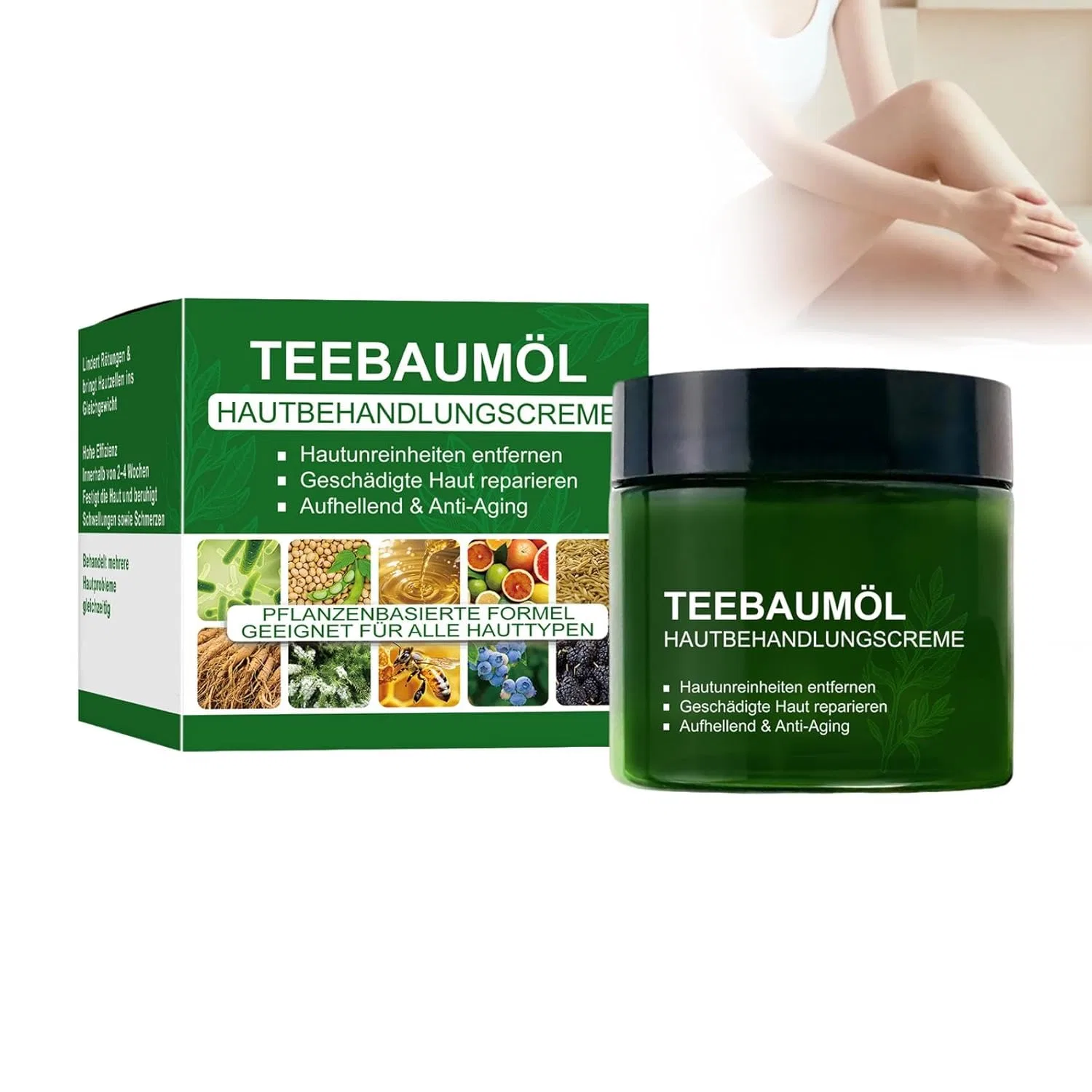 Крем для тела с чайным деревом, Generisch, 50 г