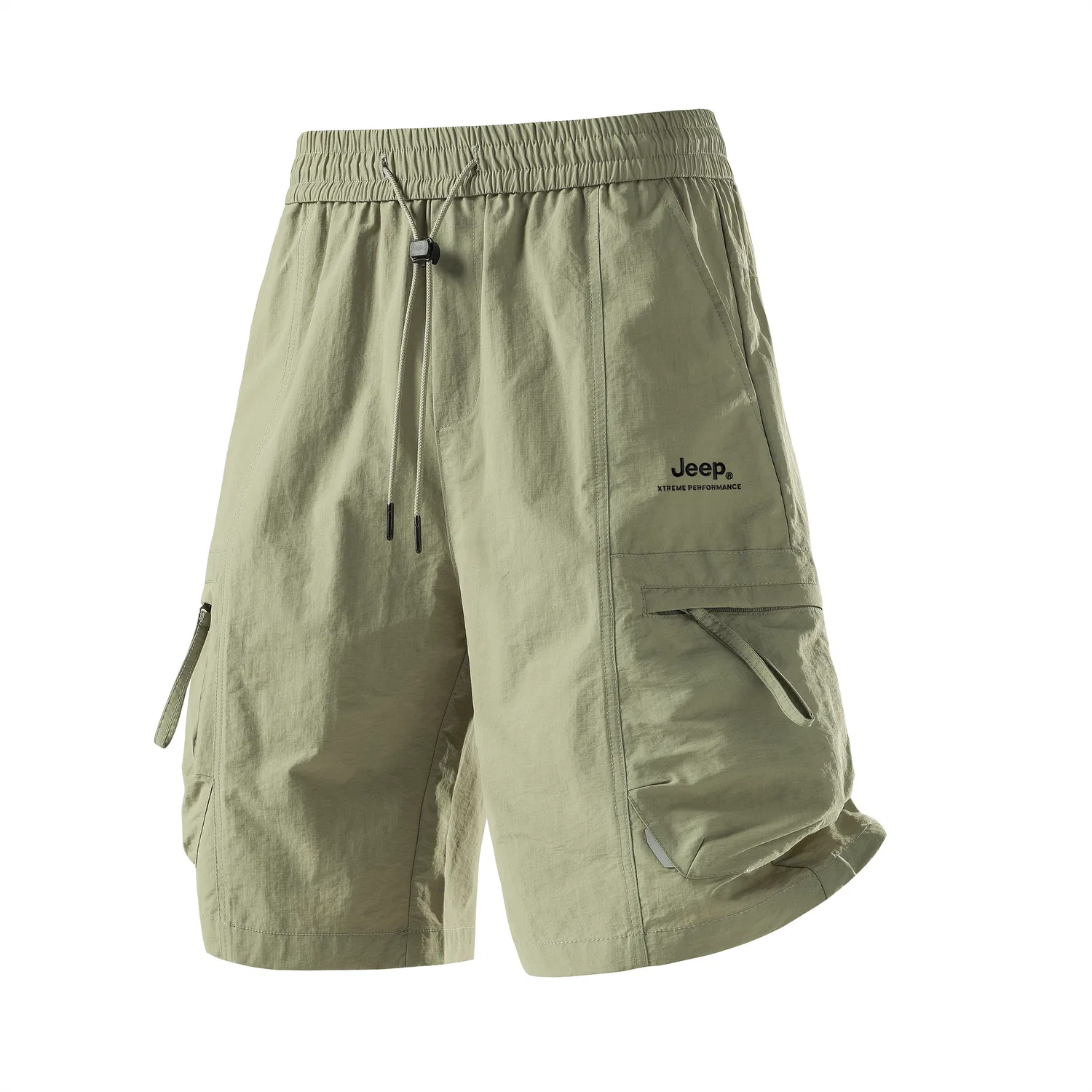 Детские шорты карго с принтом Jeep, Khaki