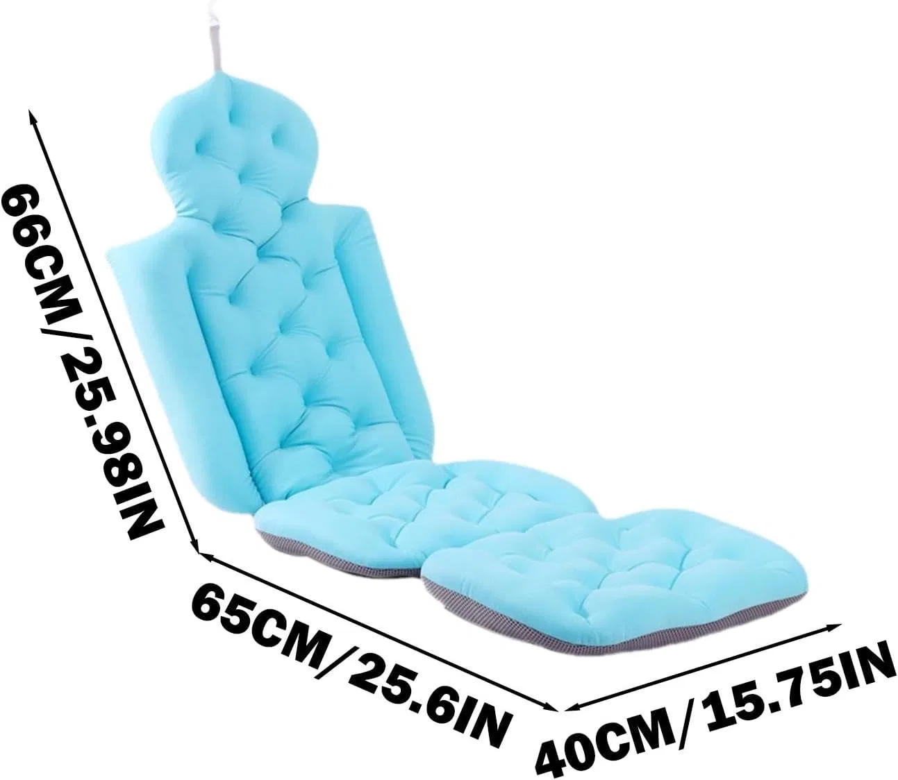 Батх-подушка эргономичная XLDZ, 1 шт, 40x66x65 см, Blue — фото 2