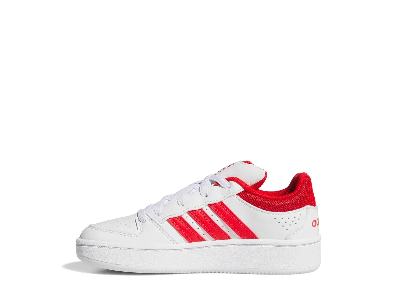 Кроссовки Hoops Classic, adidas, белый/красный — фото 2