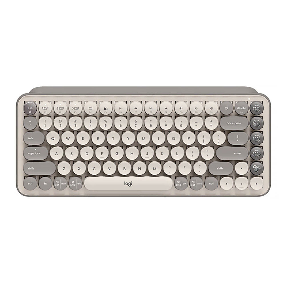 

Клавиатура Logitech POP Keys, английская раскладка, бежевый