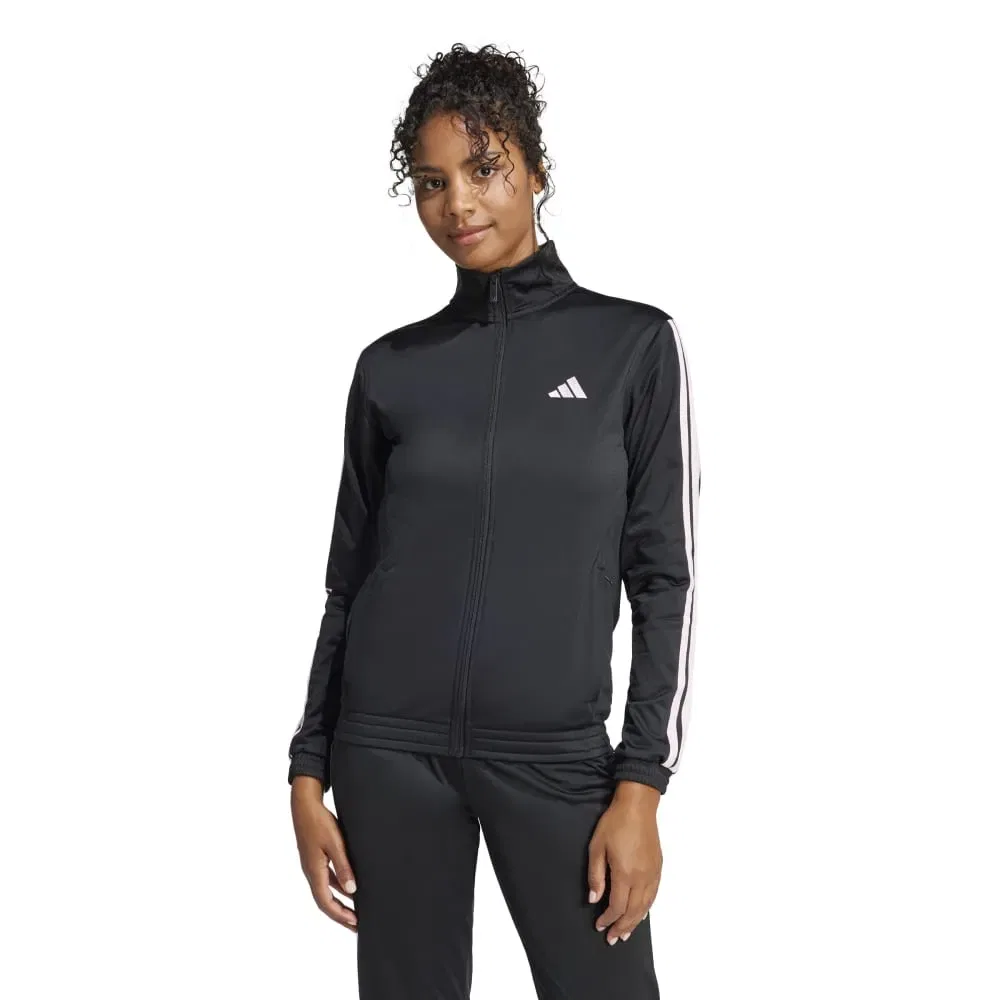 Женская куртка из трикотажа с молнией Dayready Adidas, Black