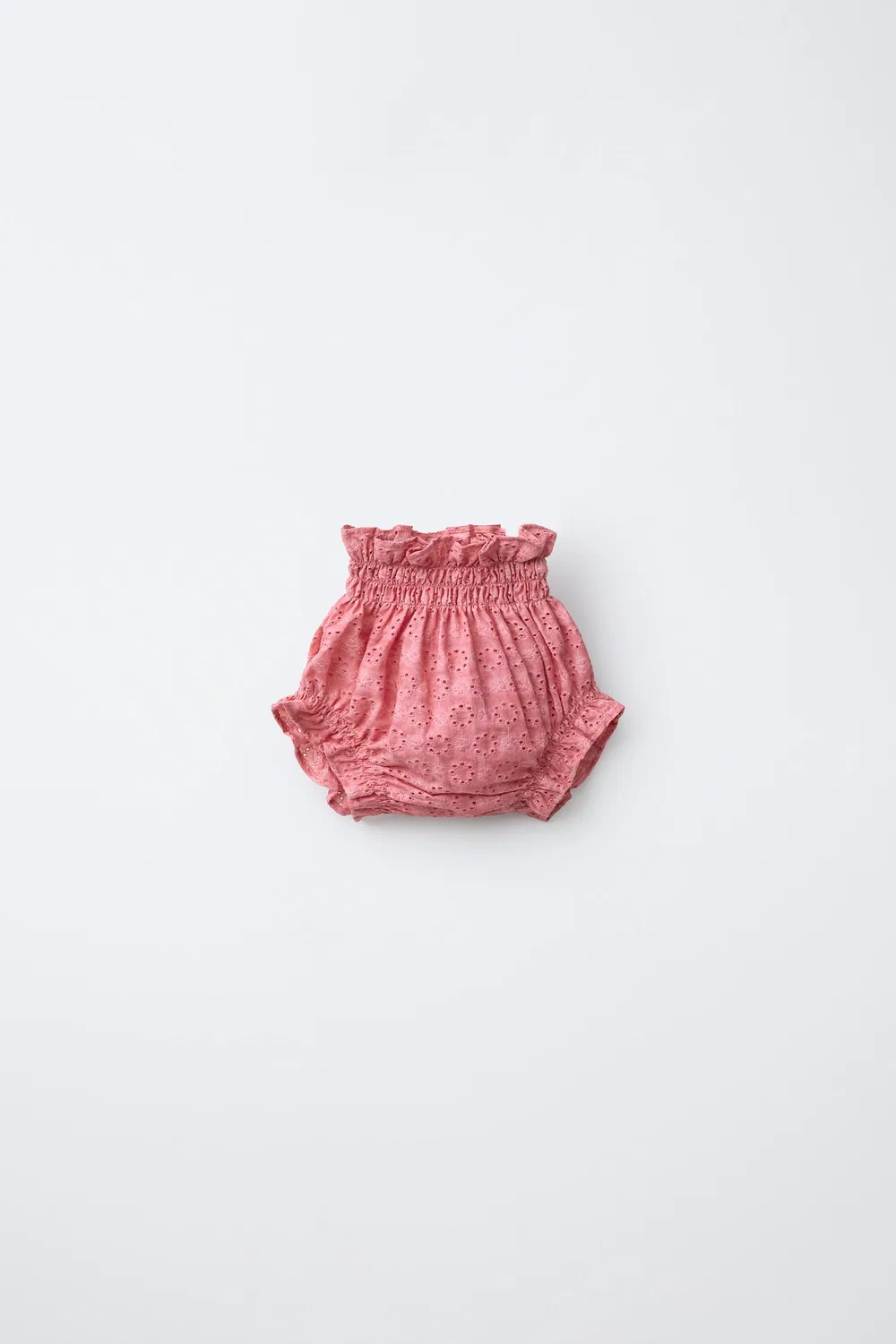 Трусы с швейцарской вышивкой ZARA, Fuchsia