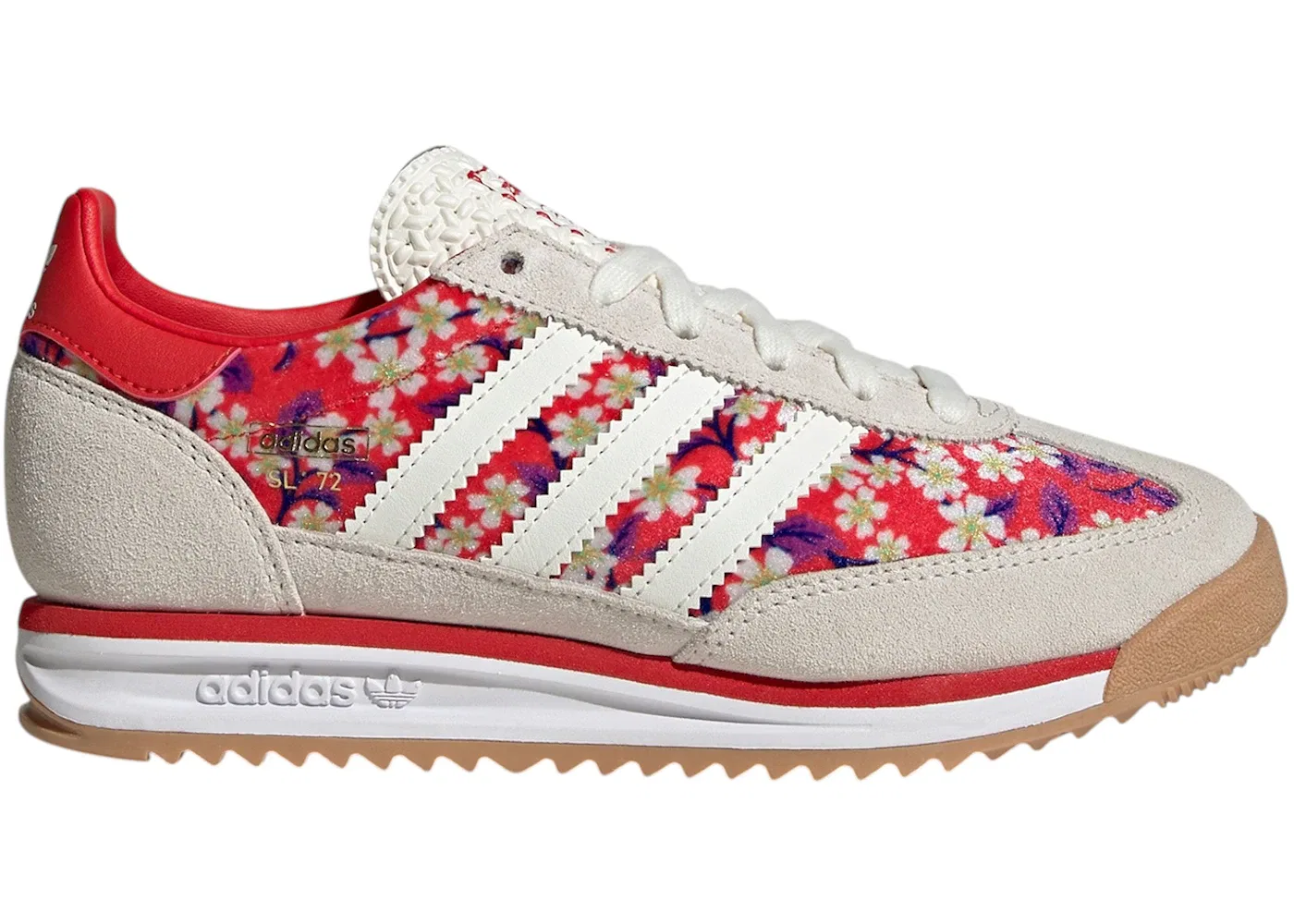 Детские кроссовки повседневные Adidas SL 72 RS, Off White Alumina