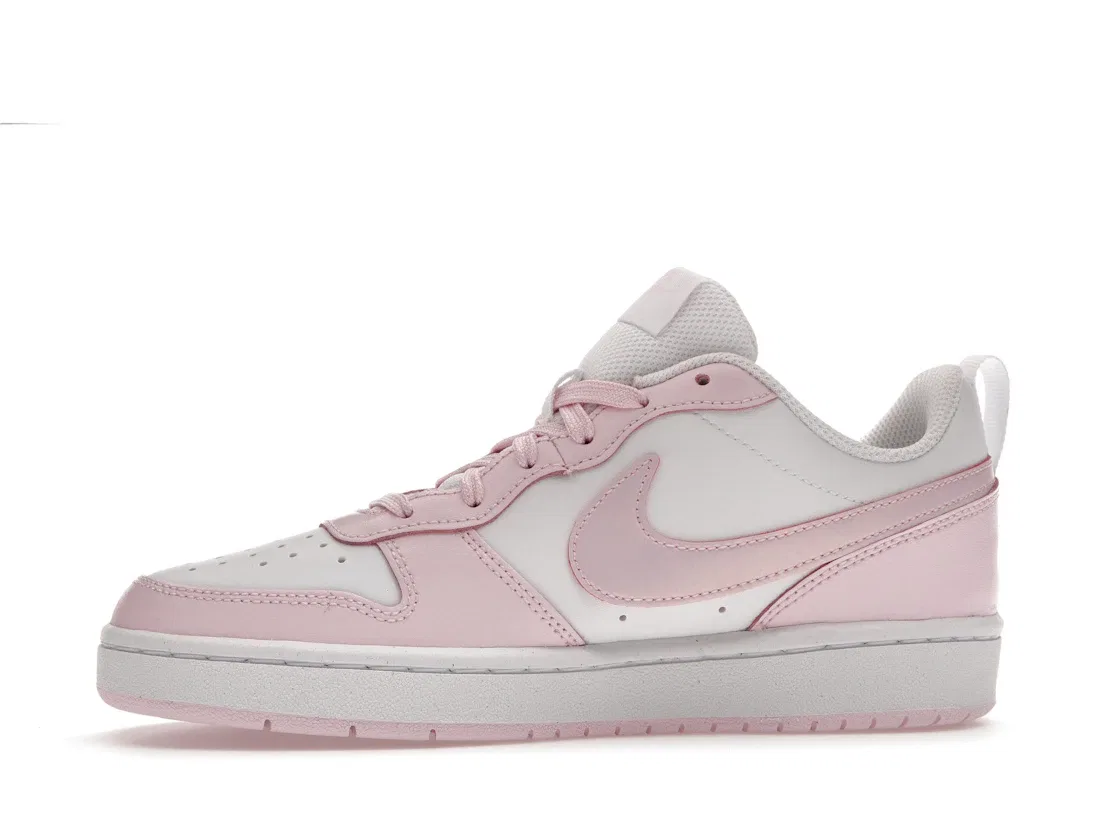 Детские кроссовки Lifestyle Nike Court Borough Low 2 SE, White/Pink Foam — фото 3