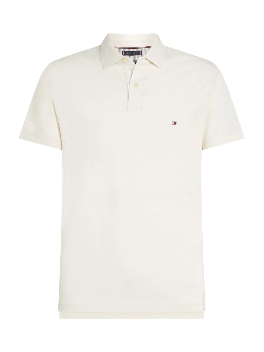 Рубашка TOMMY HILFIGER '1985 Regular Fit' пастельно-желтого цвета