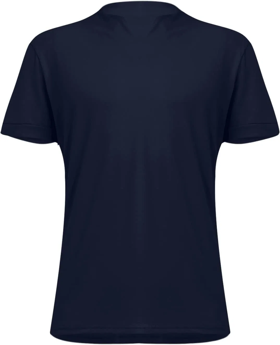 Мужская повседневная футболка с V-вырезом, Dark Blue — фото 3