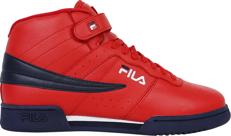 

Кроссовки F-13V Leather Synthetic Red Navy, красный