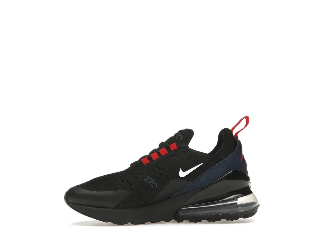 Детские кроссовки Lifestyle Nike Air Max 270, Black/Midnight Navy/University Red/White — фото 3