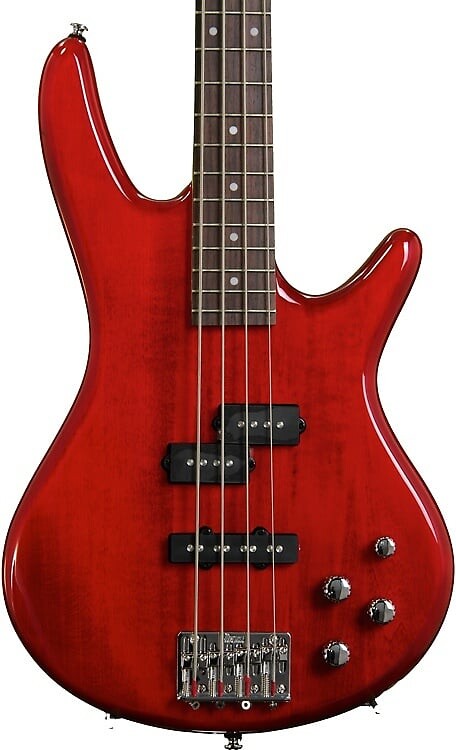 

Бас-гитара Ibanez Gio GSR200TR - прозрачная красная