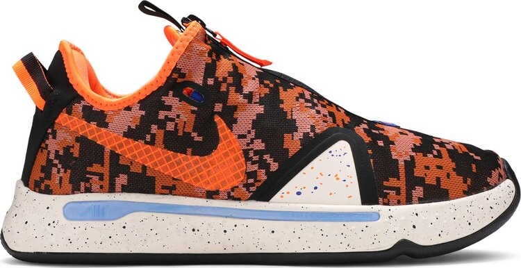 

Кроссовки Nike PG 4 'Digi-Camo', оранжевый, Оранжевый;черный, Кроссовки Nike PG 4 'Digi-Camo', оранжевый