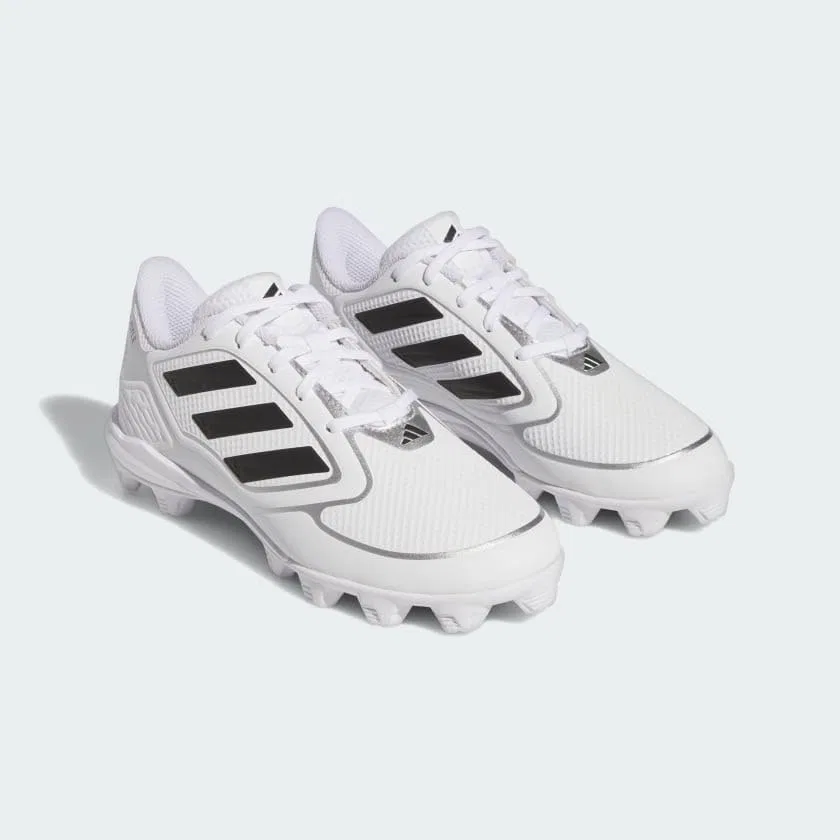 Детские кроссовки с литой подошвой Purehustle 3, Cloud White/Core Black/Silver Metall — фото 4