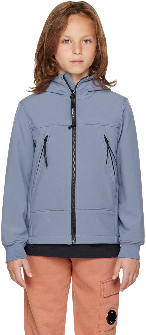 

Детская синяя куртка Shell-R Goggle Jacket C.P. Company Kids, Синий, Детская синяя куртка Shell-R Goggle Jacket C.P. Company Kids