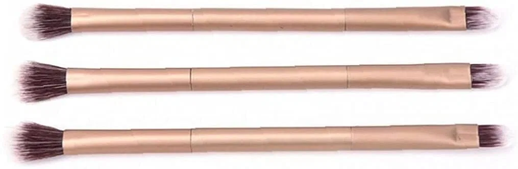 Кисть для макияжа глаз двусторонняя, GENERIC, 11 г