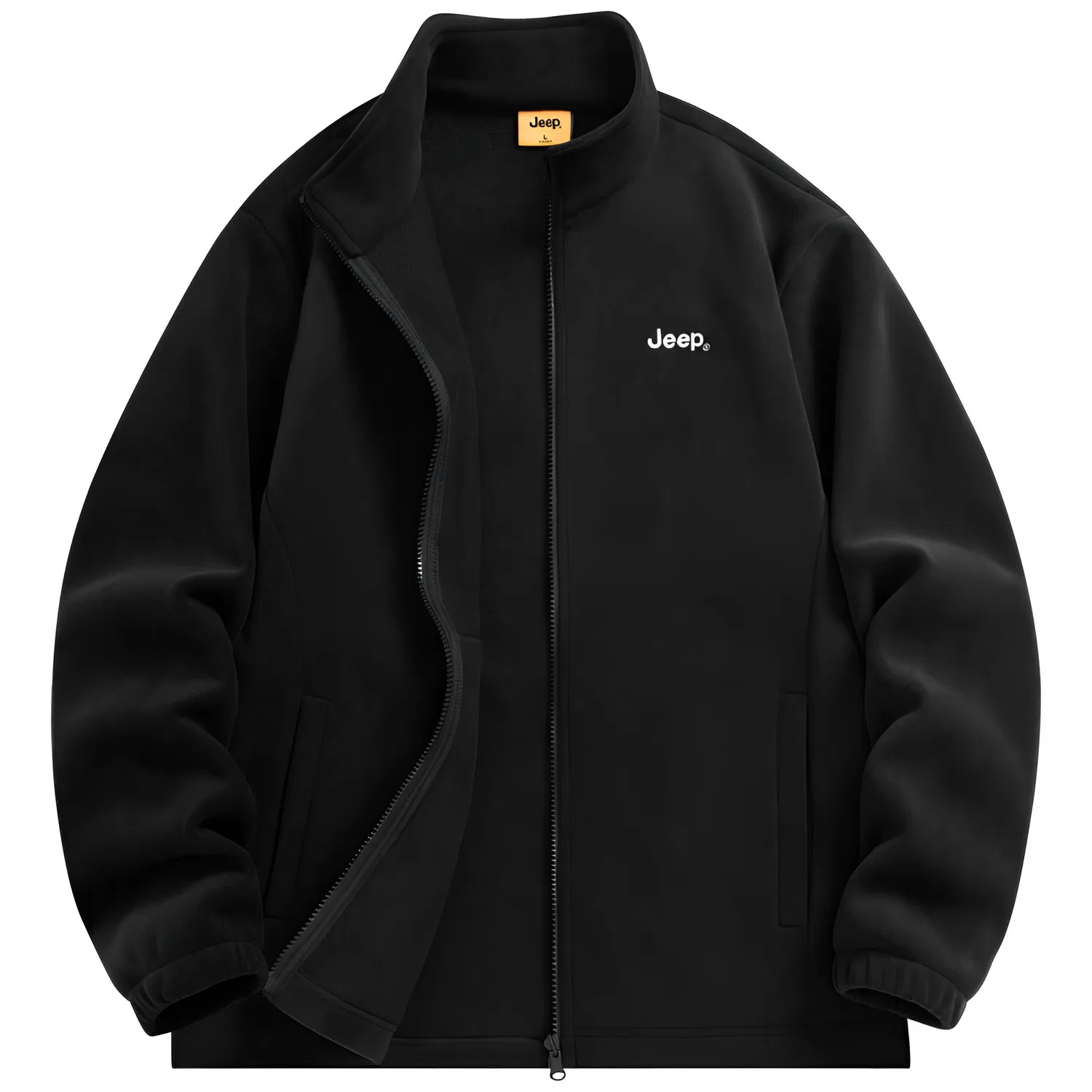 Детская куртка утепленная с капюшоном Jeep Leisure Collection Jackets, цвет закатно-жёлтый — фото 4