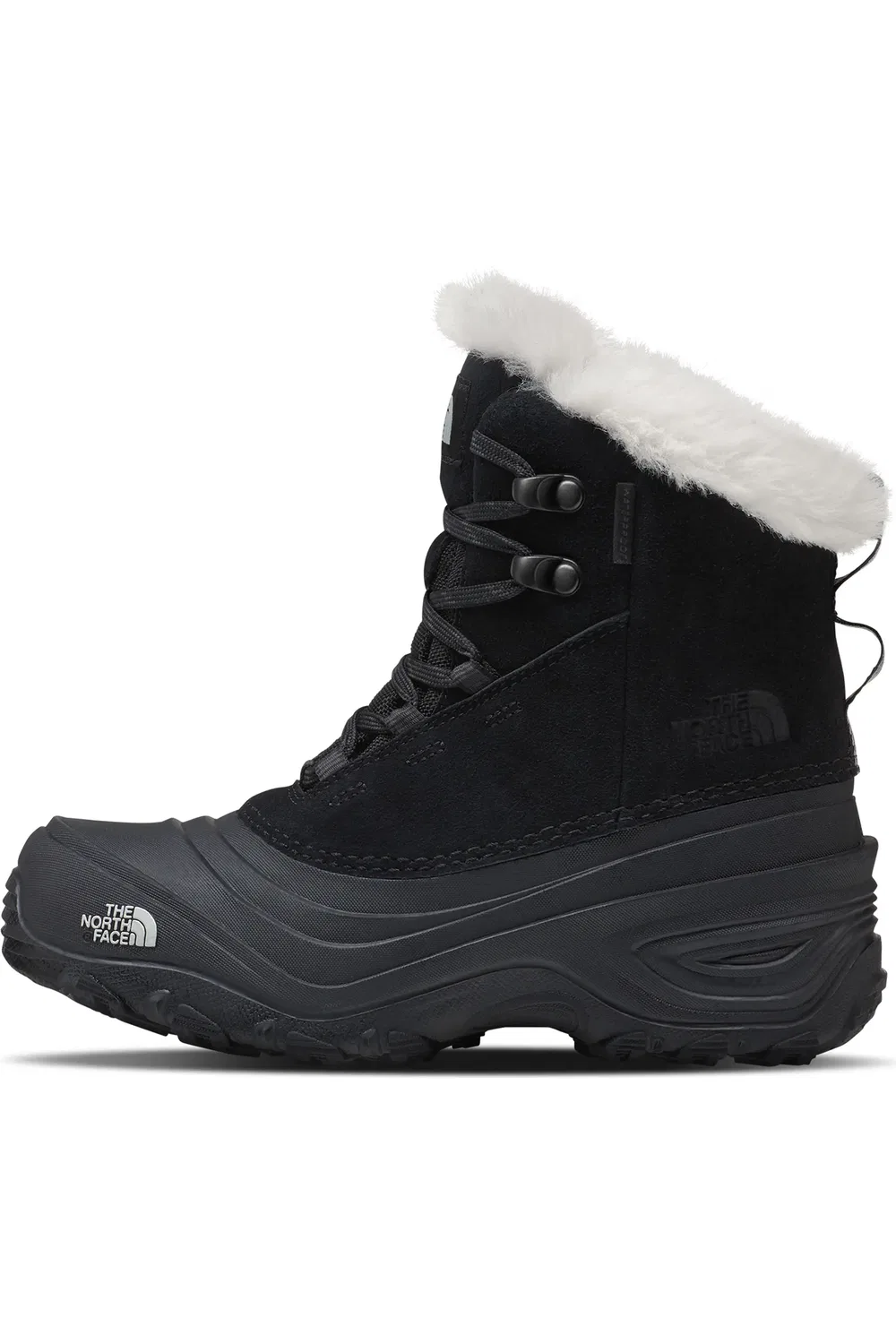 Детские ботинки водонепроницаемые на шнуровке Shellista V The North Face, Tnf Black/Tnf Black