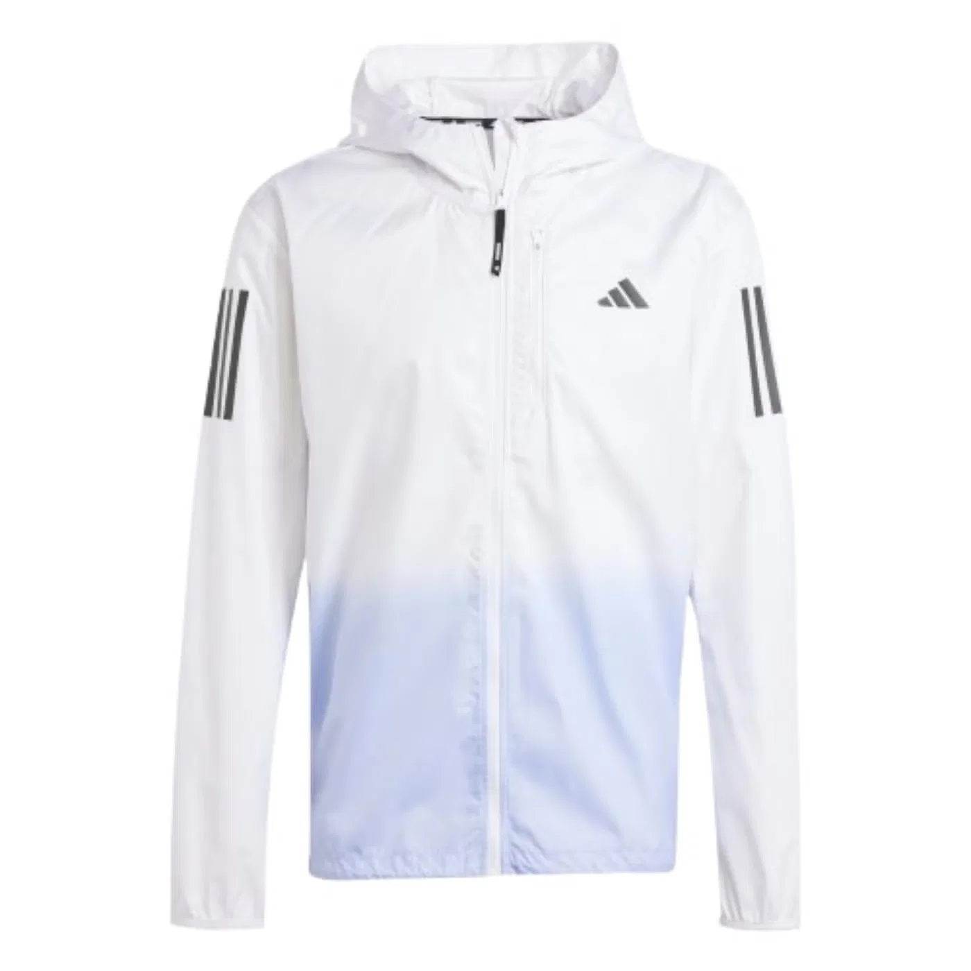 Куртка беговая с цветными блоками Own the Run Adidas, белая