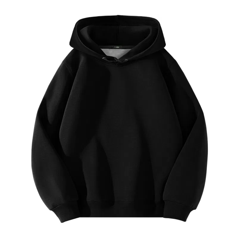 Детское худи с капюшоном утепленное MINISO, Black (Solid Color)