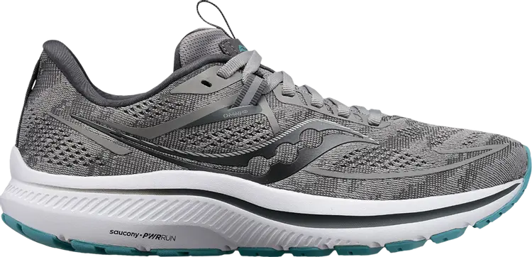 Кроссовки Saucony Wmns Omni 21 Wide Alloy Rainfall, серый