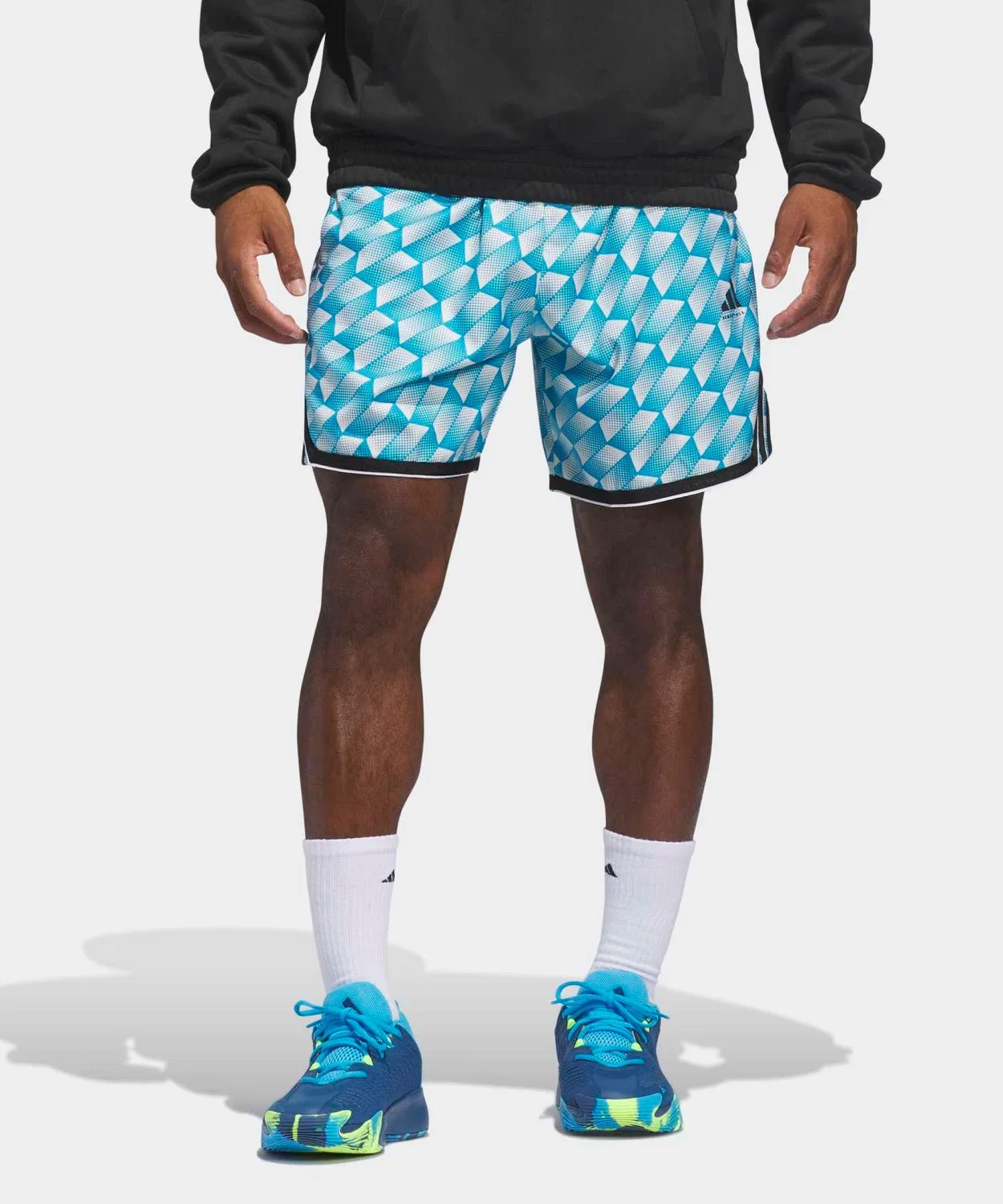 Мужские шорты с принтом Crazy Light AOP Adidas, Синий