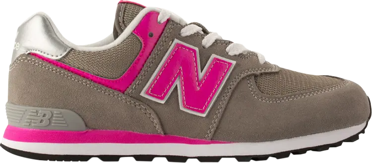 

Кроссовки New Balance 574 Kids 'Grey Pink', розовый