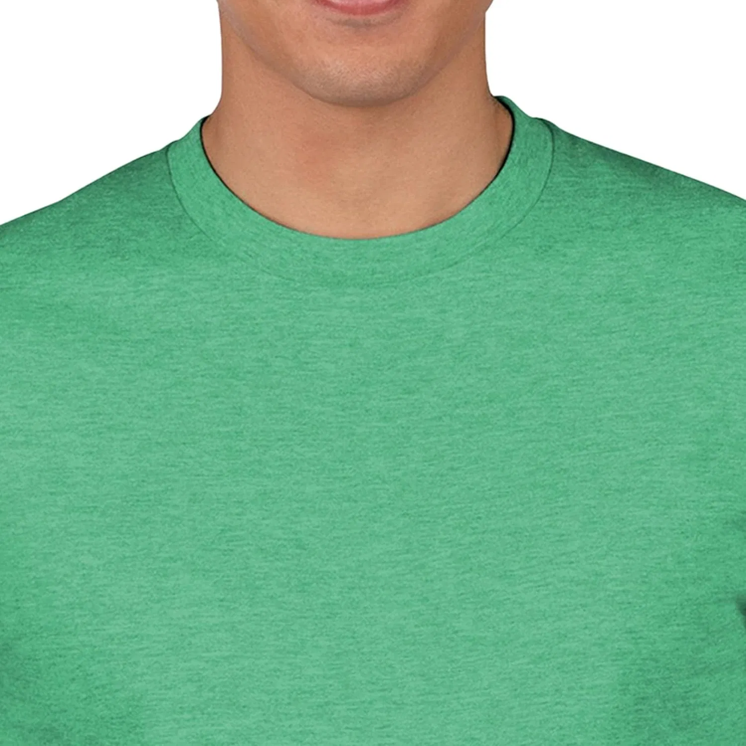 Мужская футболка с круглым вырезом Cotton, Green — фото 2
