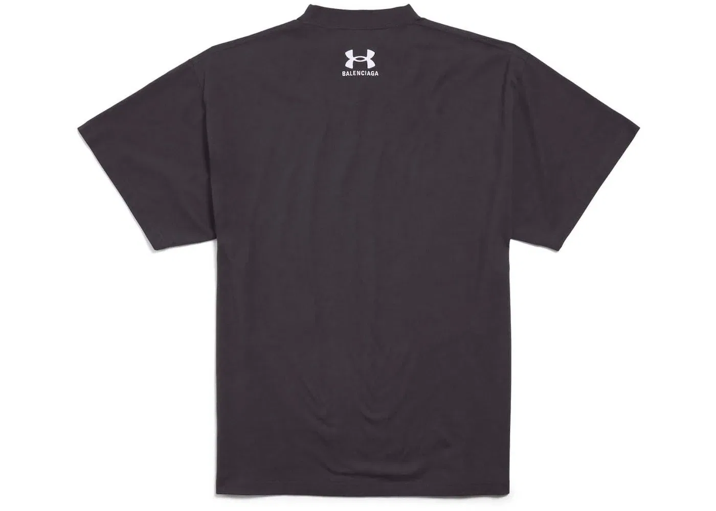 Унисекс футболка оверсайз Balenciaga x Under Armour T-shirt Oversized Fit, Black/White — фото 2