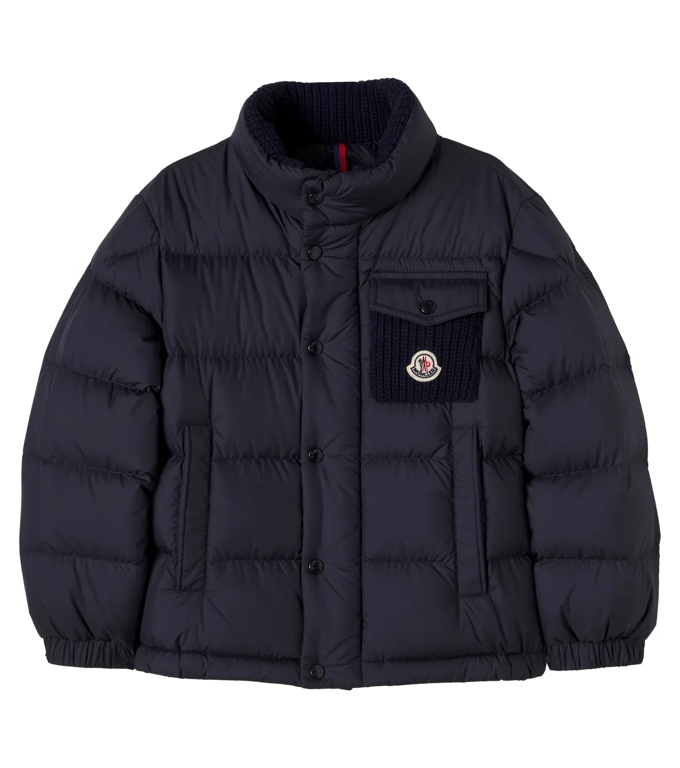 Легкая куртка со стеганой подкладкой Moncler Enfant, синий