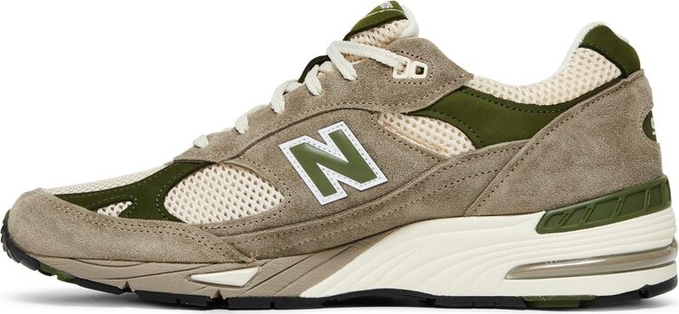 Кроссовки New Balance Aimé Leon Dore x 991 Made in England 'Grey', серый — фото 4