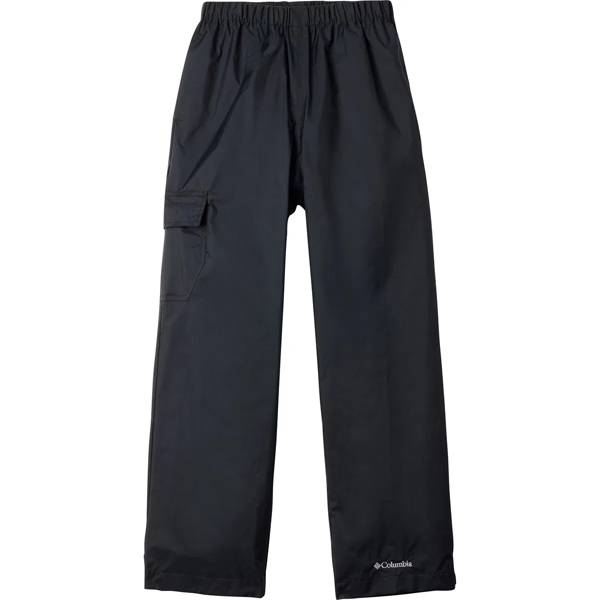 Детские дождевые штаны для мальчиков с регулируемыми манжетами Cypress Brook III Pant Columbia, черный