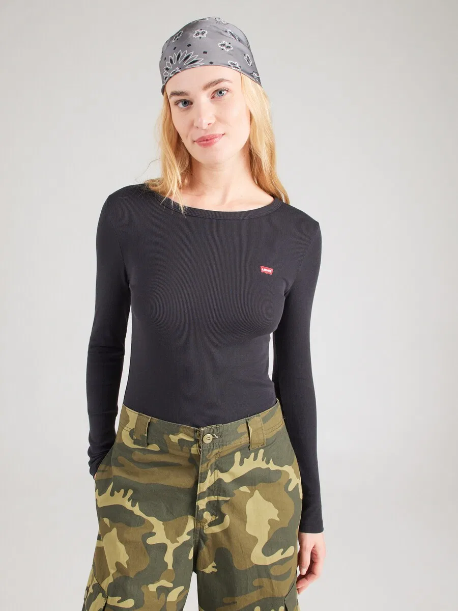 Футболка LEVI'S 'HAYES' черного цвета — фото 2