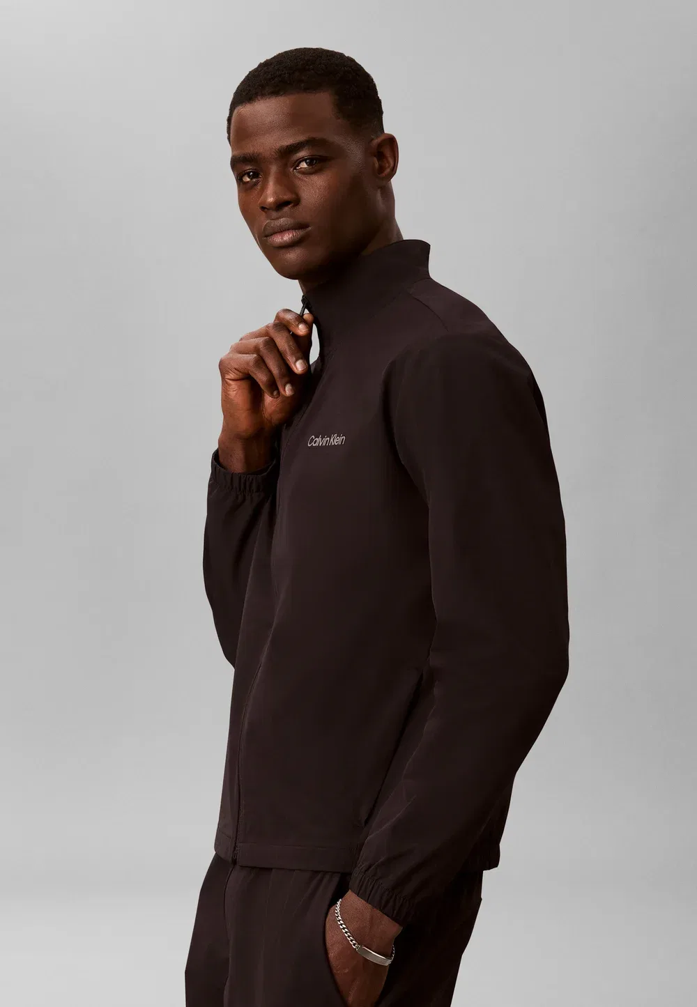 Спортивная ветровка - летняя куртка Calvin Klein, Black — фото 4