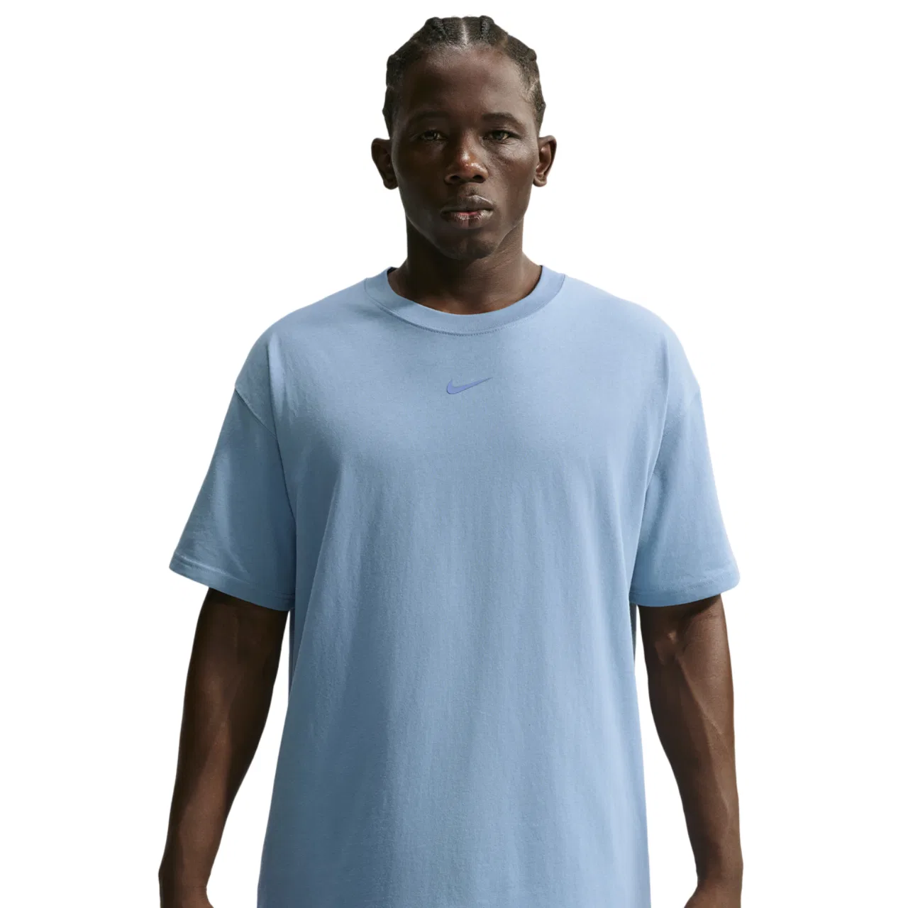 Мужская футболка с коротким рукавом из плотного хлопка NOCTA Nike, Blue/Blue — фото 2