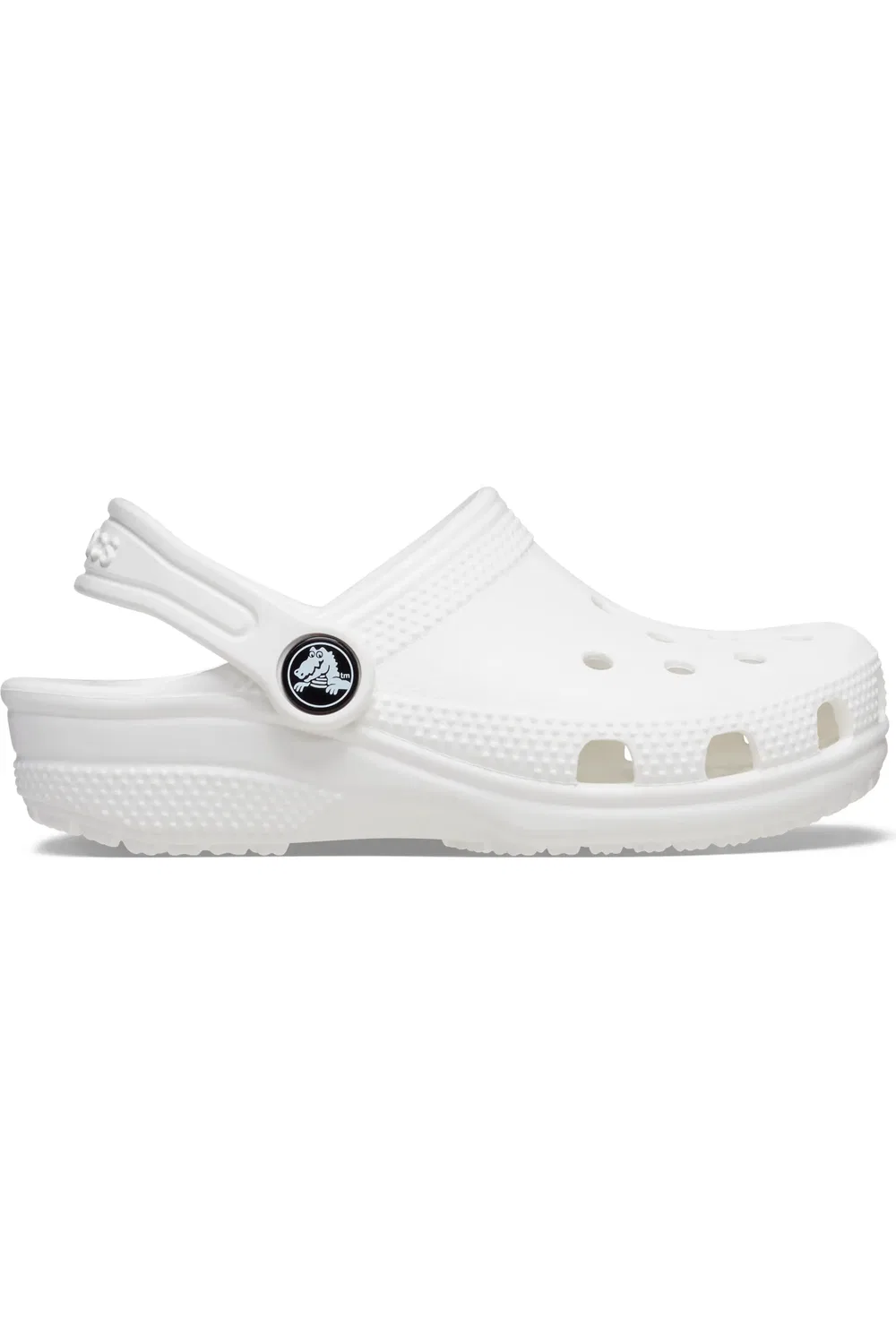 Детские сабо легкие Croslite Classic Clog CROCS, белый — фото 2