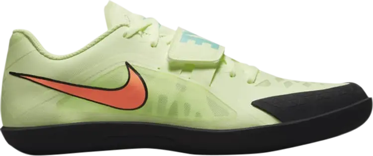 

Кроссовки Nike Zoom Rival SD 2 'Barely Volt Hyper Orange', зеленый