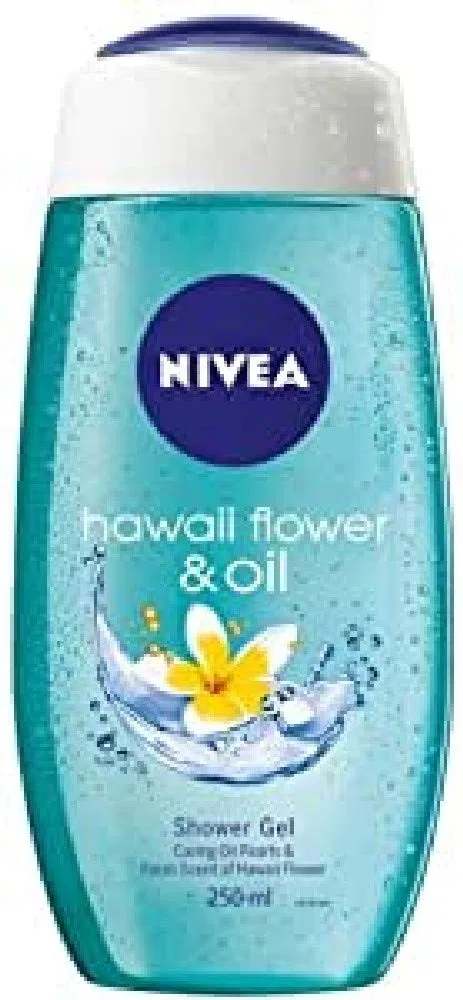 Гель для душа Hawaii Flower & Oil, NIVEA, 250 мл, Frangipani